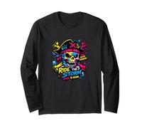 Ride The Storm, Pirate Skull Storm Adventure Graphic Manche Longue