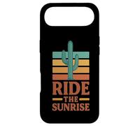 Ride The Sunrise Cactus aux Couleurs rétro Coque pour iPhone Air