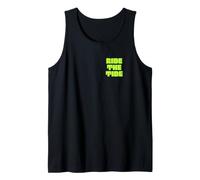 Ride The Tide Surf Club Retro Wave Tropical Beach Débardeur