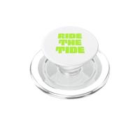 Ride The Tide Surf Club Retro Wave Tropical Beach PopSockets PopGrip pour MagSafe