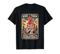 Ride The Tiger Revolt Contre Les traditionalistes du Monde Moderne T-Shirt