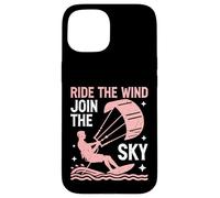 Ride The Wind Rejoignez Le Sky Kite Surf Coque pour iPhone 15