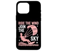 Ride The Wind Rejoignez Le Sky Kite Surf Coque pour iPhone 16 Pro Max