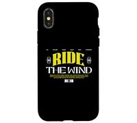 Ride The Wind - Streetwear à la Typographie Urbaine Coque pour iPhone X/XS