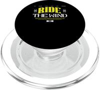 Ride The Wind - Streetwear à la Typographie Urbaine PopSockets PopGrip pour MagSafe