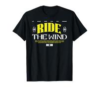Ride The Wind - Streetwear à la Typographie Urbaine T-Shirt
