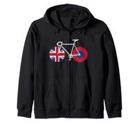 Ride UK - Inspiré du vélo de route de Grande-Bretagne Sweat à Capuche