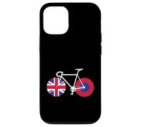 Ride UK - Passionné de Cyclisme Britannique - Design vélo de Route et de Ville Coque pour iPhone 12/12 Pro