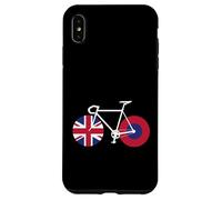 Ride UK - Passionné de Cyclisme Britannique - Design vélo de Route et de Ville Coque pour iPhone XS Max
