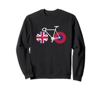 Ride UK - Passionné de Cyclisme Britannique - Design vélo de Route et de Ville Sweatshirt