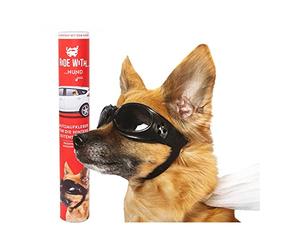 Ride With - "Cool Chien" DAutocollants pour Fenêtres Plastique Brun 30,5 x 30 x 0,1 cm - un thumbs UP! BRAND - 1001725