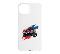 Ride with Passion Moto Championship Race Day T-Shirt de Moto Coque pour iPhone 15 Plus