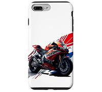 Ride with Passion | Vêtements de Motard Classiques | Adventurous Spirits Coque pour iPhone 7 Plus/8 Plus