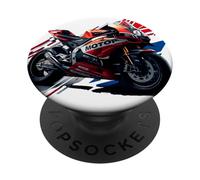 Ride with Passion | Vêtements de Motard Classiques | Adventurous Spirits PopSockets PopGrip Adhésif