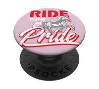 Ride with Pride Tennessee Cheval de Marche PopSockets PopGrip Adhésif