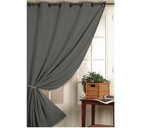 Rideau 100% occultant Beige 140 x 260cm