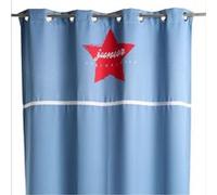 Rideau 140 x 260 cm Junior bleu Atmosphera
