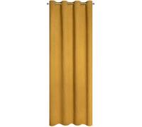Rideau 140x250 Amaro miel avec finition sur oeillets Eurofirany