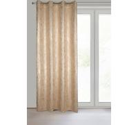 Rideau 140x250 Elise beige champagne prêt à poser Eurofirany