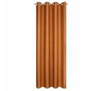 Rideau 140x250 Maroc 5 briques prêt sur velours oeillets en tissage fin Terra Collection Eurofirany