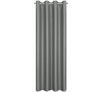 Rideau 140x250 Selina acier store occultant avec fil brillant prêt à sangler Eurofirany