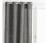 Rideau Atmosphera Rideau 140x260 texture Aska noir - Noir