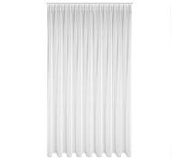 Rideau 300x300 Laya blanc lisse etaminé prêt à poser Eurofirany