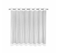 Rideau 350x145 Nel blanc prêt à poser en tissu léger et aéré Eurofirany