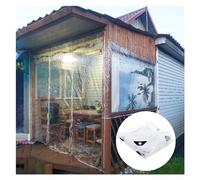 Rideau à bandes en PVC imperméable pour extérieur, protection contre les intempéries, surface lisse, idéal pour les congélateurs, les patios et une utilisation par tous les temps