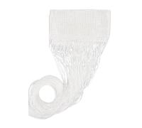 Rideau à fil élégant pour portes fenêtres panneau de séparation chambres chambres ambiantes 140 x 290 cm Blanc