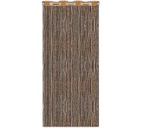 Rideau à franges de la marque Arsvita, aspect Lurex, rideau de porte avec œillets, décoration à la mode, disponible en différentes versions, Tissu, Gold - Gelbgold, 140x250cm