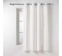 Rideau Petite Hauteur 135 x 180 cm - Coton/Polyester - Twily Blanc