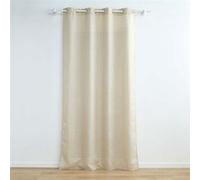 Rideau à Œillets "Zeline" 140x260cm Naturel Beige G