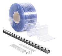 Rideau à lamelles en PVC 30 cm de largeur Lamelles 1,25 m de largeur x 2,0 m de hauteur