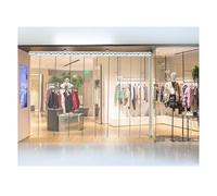 Rideau à Lamelles PVC Super Polar ， Anti-Froid Congélateur/Chambre Froide Négative Walk-In - Boucherie Entrepôt Industriel Chevauchement 17%- Kit Complet(105x280cm/41.34x110.2in)