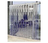 Rideau à Lanière PVC,Rideau Lamelles Transparent,Entrepôt Garage Porte Salles Blanches Vinyle Robuste，pour Entrepôts, Usines, Supermarchés，Pour écurie à chevaux(105x220cm/41.34x86.61in)