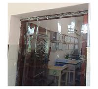 Rideau à lanières en PVC résistant aux intempéries pour terrasse et Balcon - 0,9 x 2,5 m - Isolation extérieure et Coupe-Vent - Installation Facile et Protection Durable