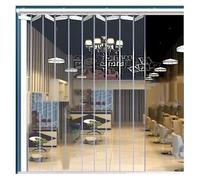 Rideau à lanières en PVC, Rideau à lanières en PVC Kit de porte à rideau à lanières en PVC Rideau à lanières for porte coulissante Convient(0.9x2.1m)