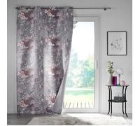 Rideau à oeillets 100% occultant 135 x 260 cm imprimé Yokahama