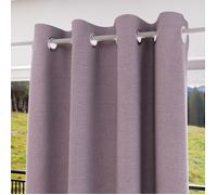 Soleil d'ocre, Eclipse Rideau 100% occultant, PVC, Rose, 135x180 cm