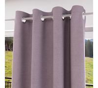 Soleil d'ocre, Eclipse Rideau 100% occultant, PVC, Rose, 135x250 cm