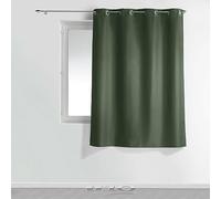 Douceur d'Intérieur Rideau à œillets Essentiel 140x180 cm Polyester uni Kaki