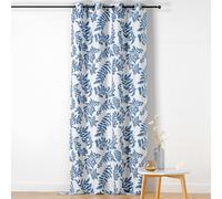 Rideau À Oeillets Feuillage Style Henri Matisse