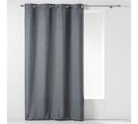 Rideau à Oeillets "Newton" 140x260cm Gris Anthracite Gris G