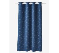 VERTBAUDET Rideau occultant Phosphorescent Dino Bleu 135X260