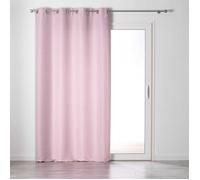 Rideau à Oeillets Tamisant ""Glory"" 140x240cm Rose
