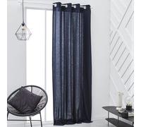 Rideau a oeillets TODAY - 140x240cm - 100% Coton - Navy