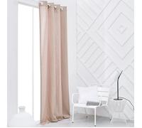 Rideau 140 X 240 Cm Panama Essential Rose Des Sables Rose