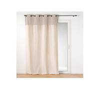 Rideau à Oillets Bouclette "Tessa" 140x240cm Beige