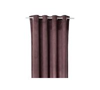 Rideau Lilou marron tonka 140x260cm - Atmosphera createur d'interieur